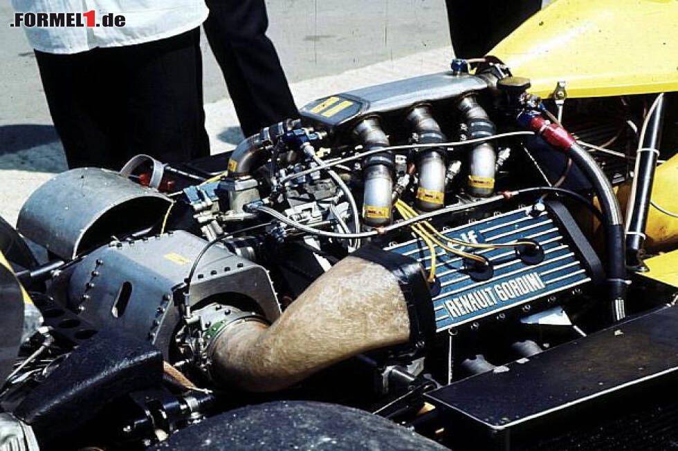 Foto zur News: Renault, Turbomotor, RS01, 1977