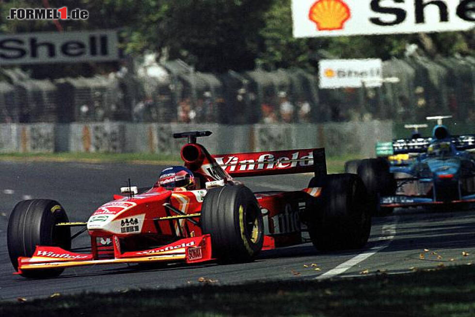 Foto zur News: Jacques Villeneuve, Giancarlo Fisichella, Melbourne 1998