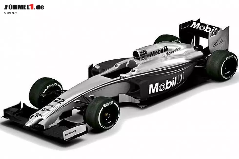 Foto zur News: McLaren MP4-29 und Mobil 1