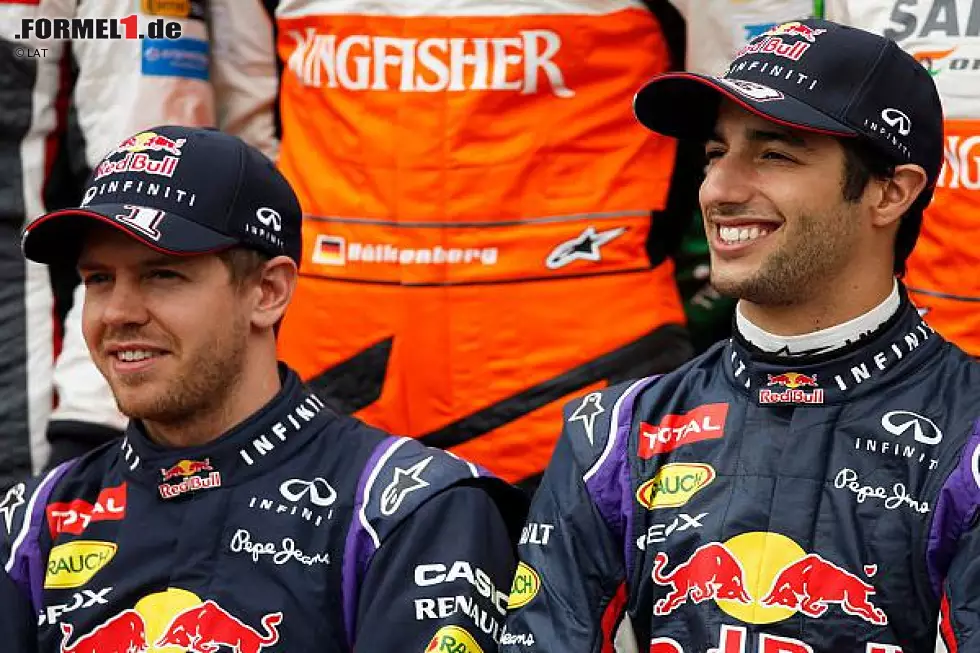 Foto zur News: Sebastian Vettel, Daniel Ricciardo