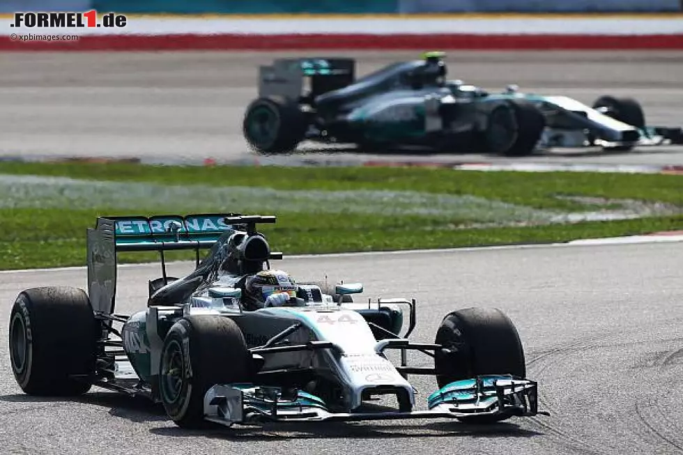 Lewis Hamilton, Nico Rosberg Foto zur News: Lewis Hamilton, Nico Rosberg