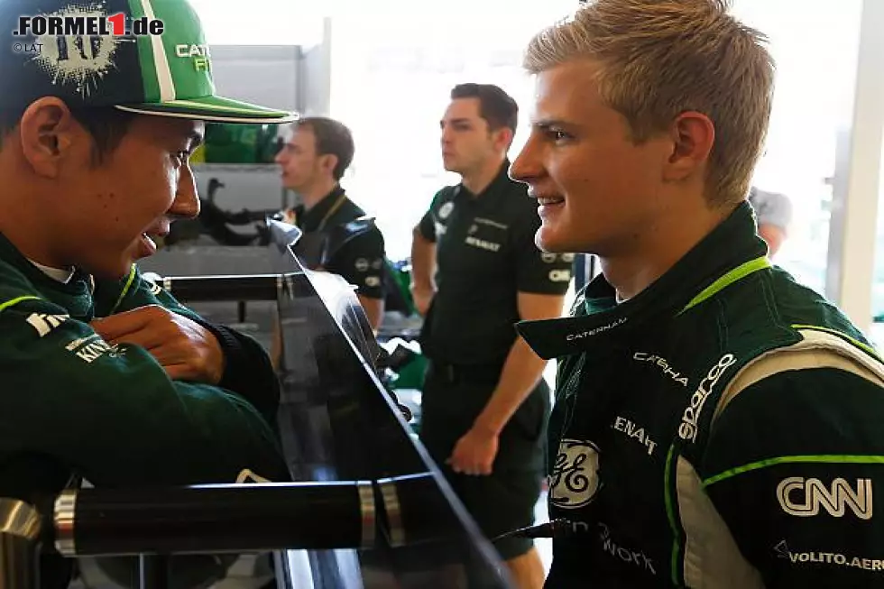 Foto zur News: Kamui Kobayashi, Marcus Ericsson