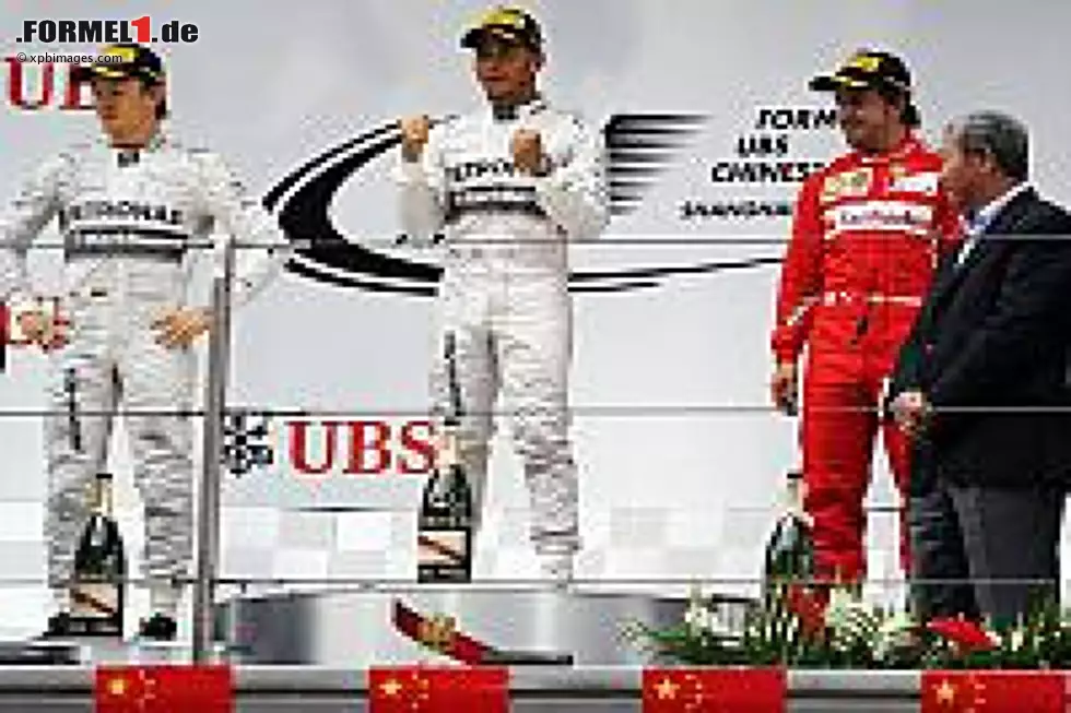 Nico Rosberg, Lewis Hamilton, Fernando Alonso Foto zur News: Nico Rosberg, Lewis Hamilton, Fernando Alonso