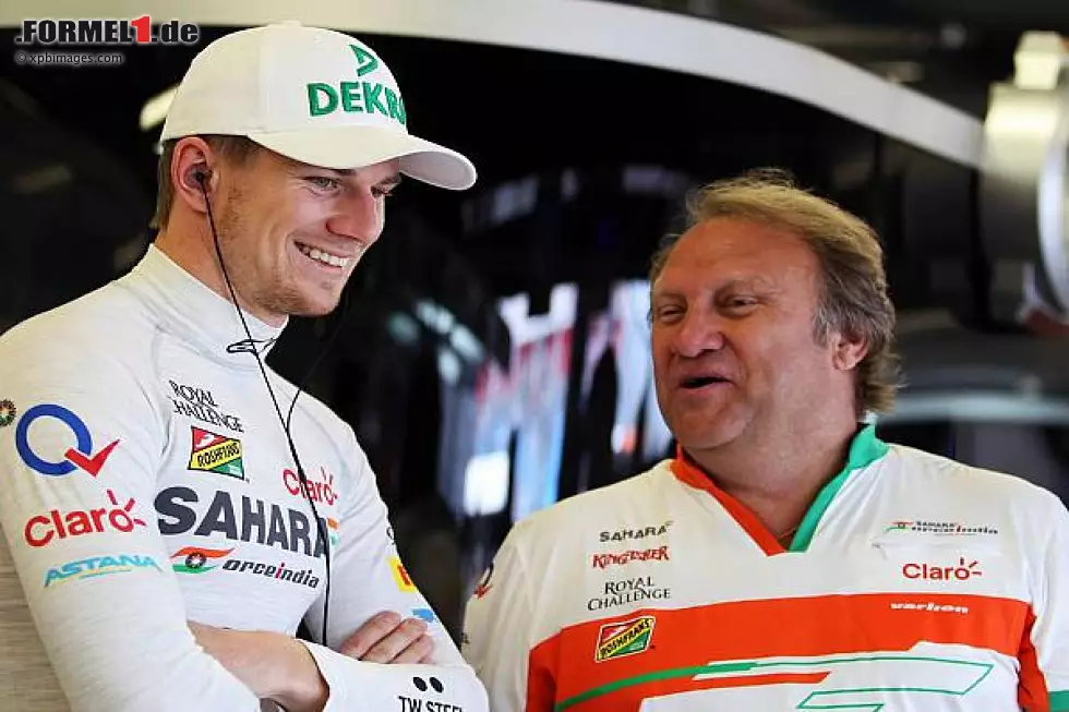 Nico Hülkenberg, Bob Fernley Foto zur News: Nico Hülkenberg, Bob Fernley