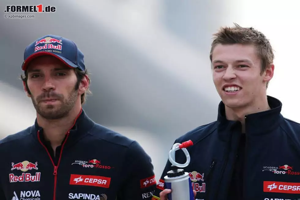 Jean-Eric Vergne, Daniil Kwjat Foto zur News: Jean-Eric Vergne, Daniil Kwjat