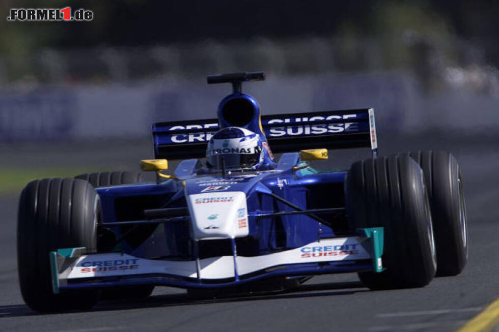 Foto zur News: Kimi Räikkönen Melbourne Australien 2001 Debüt