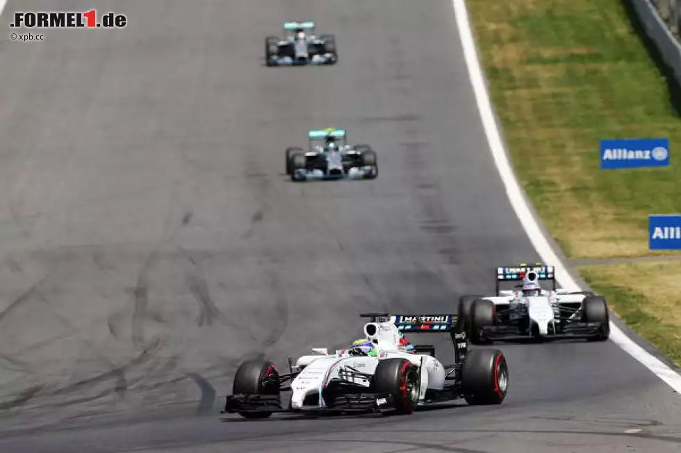Foto zur News: Felipe Massa, Valtteri Bottas