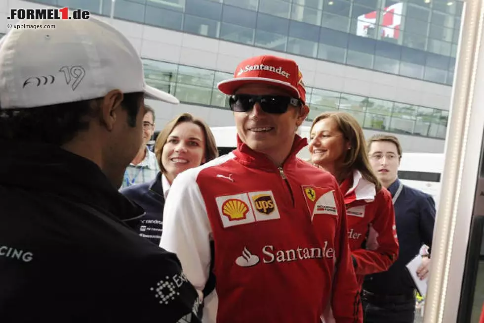 Felipe Massa, Kimi Räikkönen Foto zur News: Felipe Massa, Kimi Räikkönen
