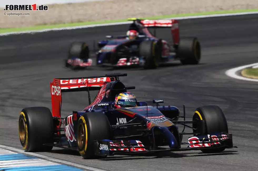 Foto zur News: Jean-Eric Vergne, Daniil Kwjat
