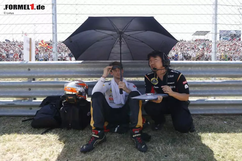 Foto zur News: Romain Grosjean
