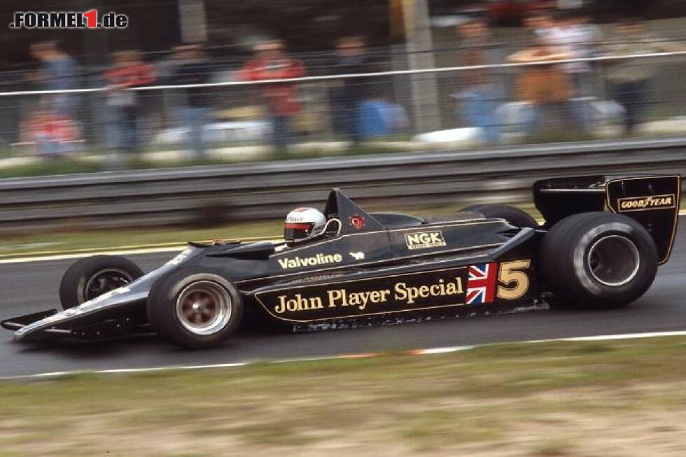Foto zur News: Mario Andretti, Lotus, JPS