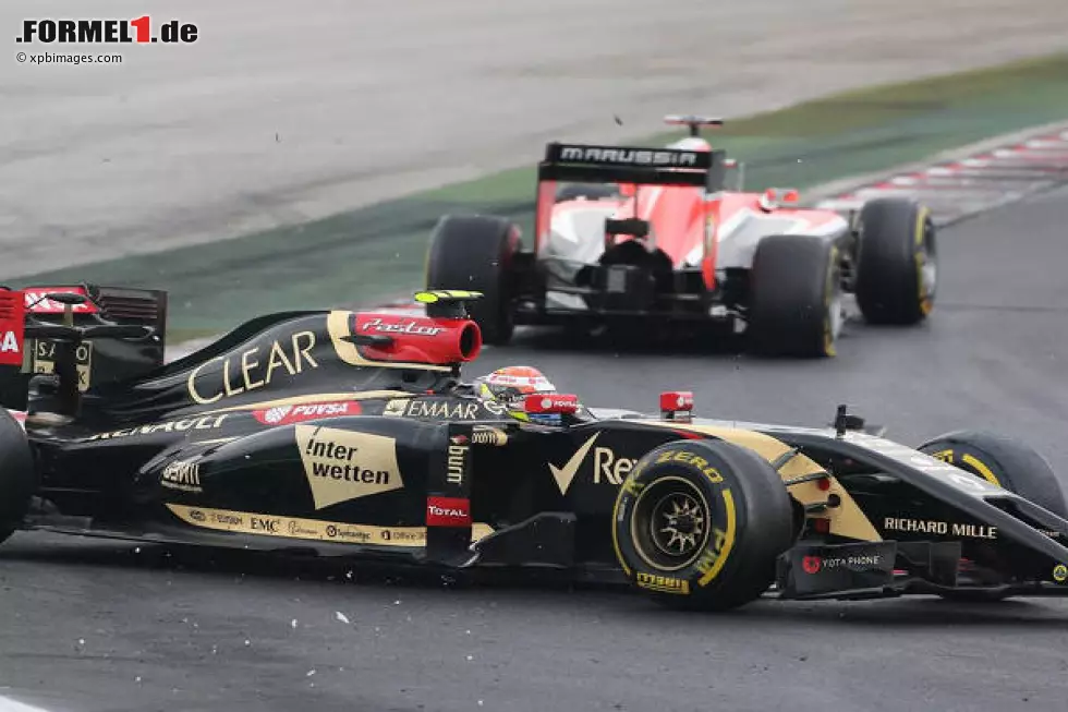 Pastor Maldonado, Jules Bianchi Foto zur News: Pastor Maldonado, Jules Bianchi