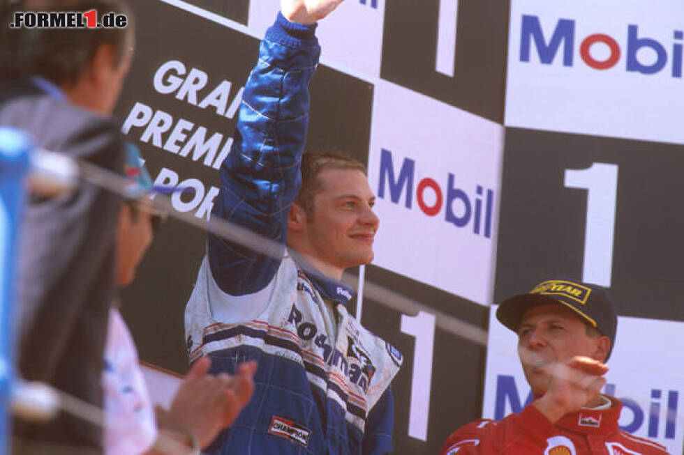 Foto zur News: Jacques Villeneuve, Michael Schumacher