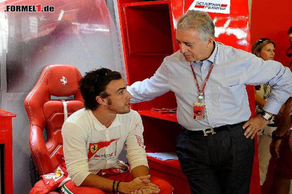 Foto zur News: Fernando Alonso, Piero Ferrari