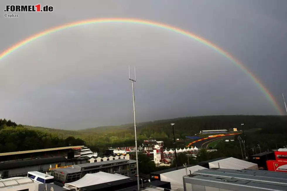 Foto zur News: Regenbogen in Spa