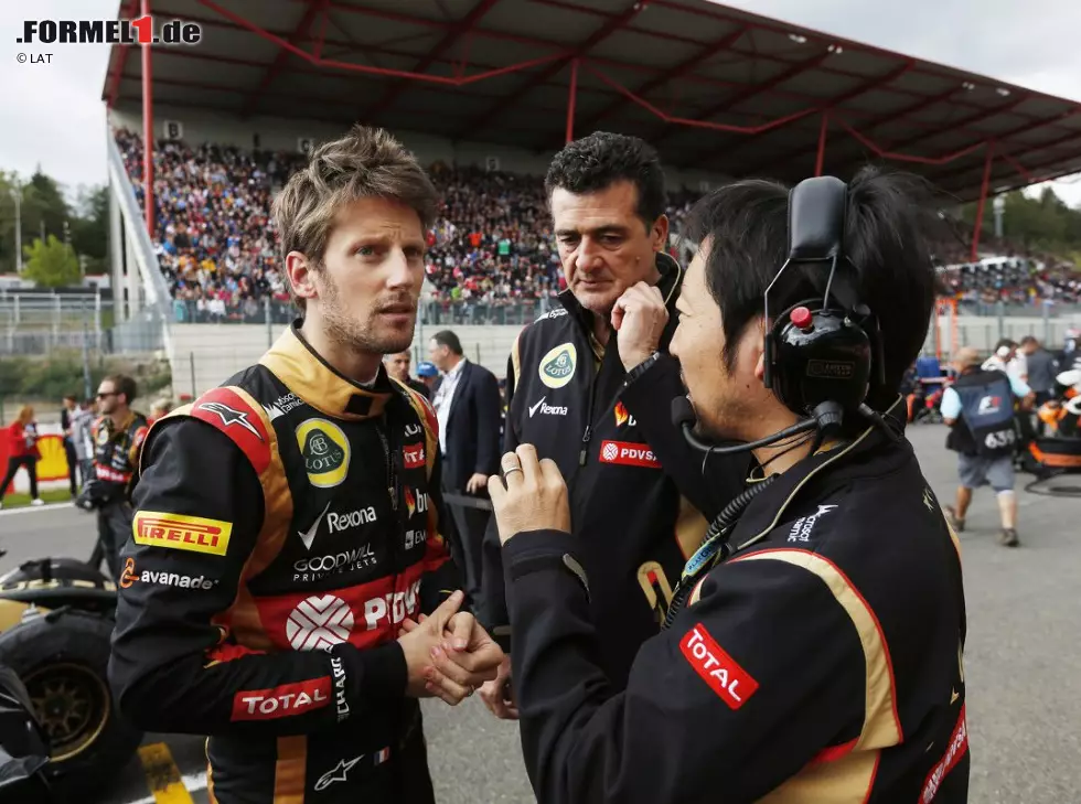 Foto zur News: Romain Grosjean