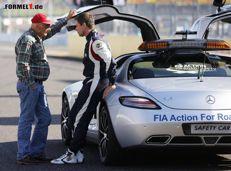 Foto zur News: Niki Lauda und Bernd Mayländer