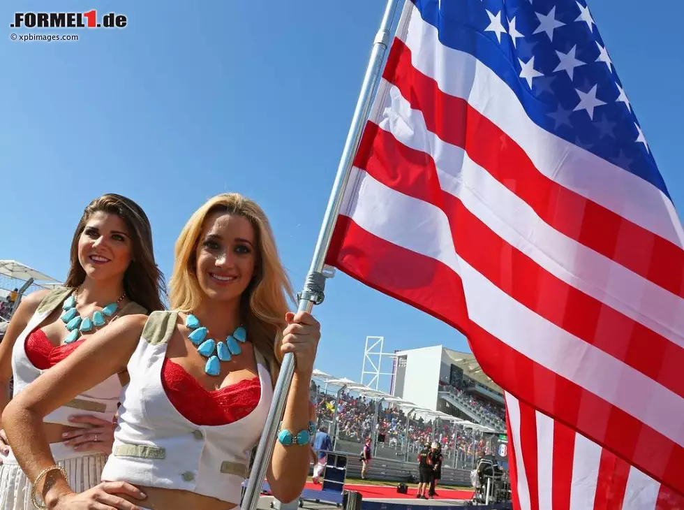 Foto zur News: Grid-Girl in Austin