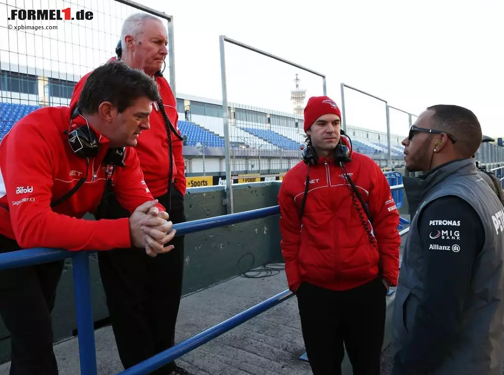 Foto zur News: Lewis Hamilton, John Booth