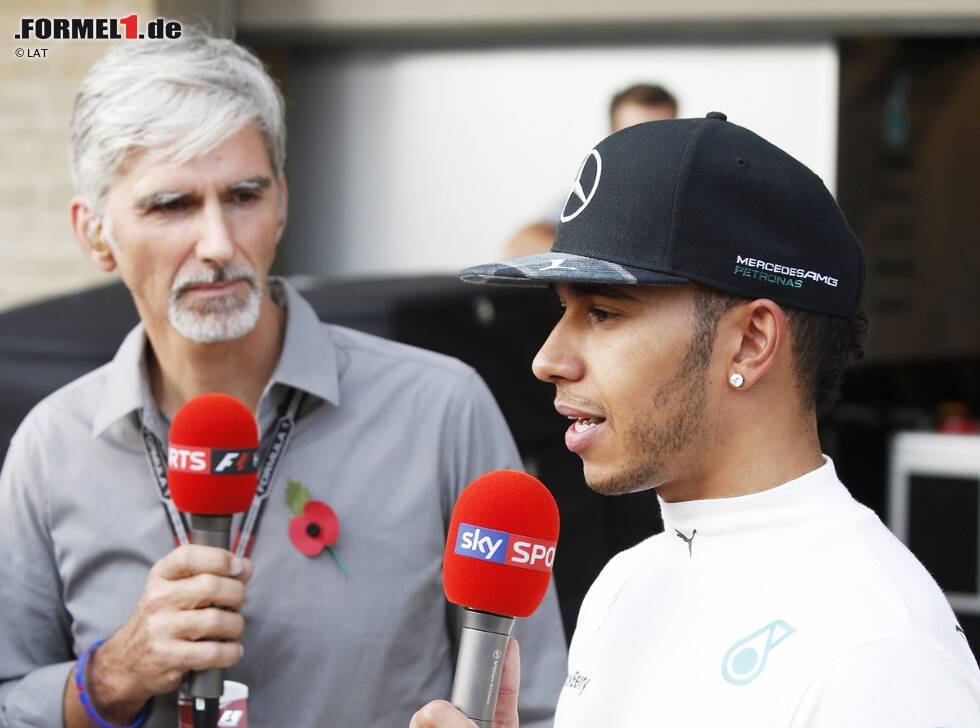 Foto zur News: Lewis Hamilton, Damon Hill
