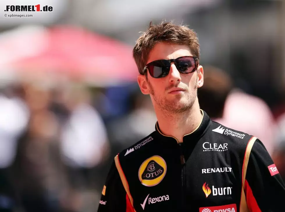 Foto zur News: Romain Grosjean