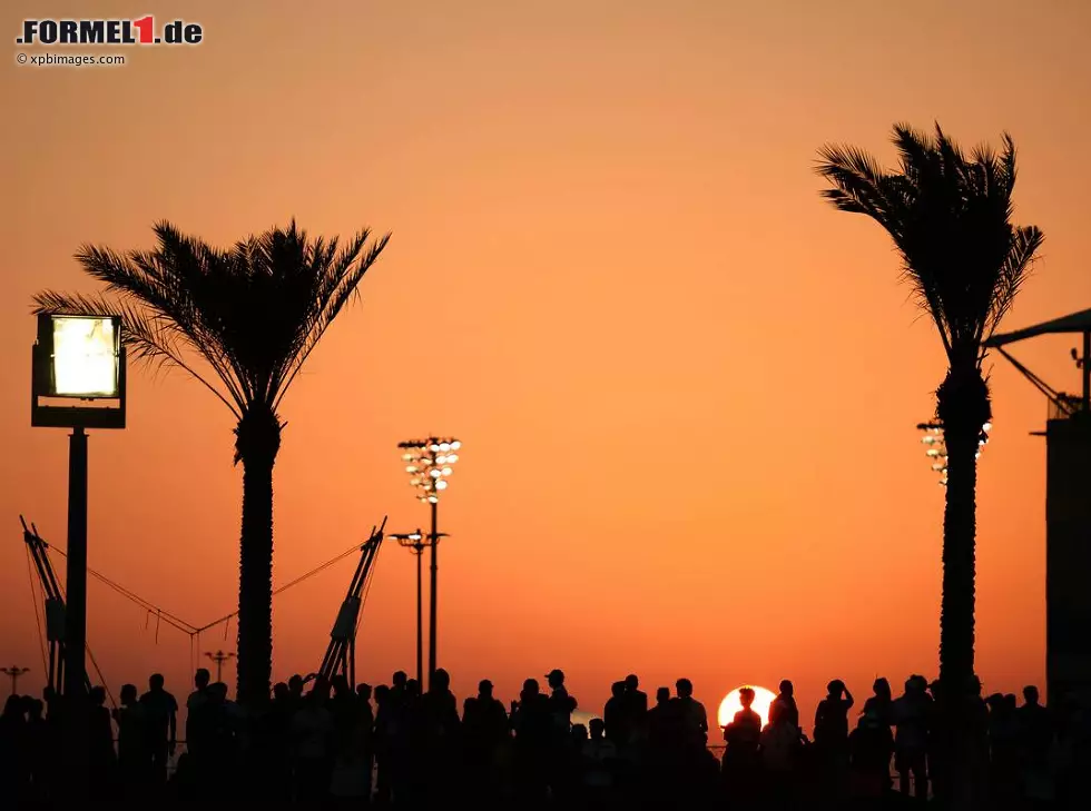 Foto zur News: Sonnenuntergang in Abu Dhabi