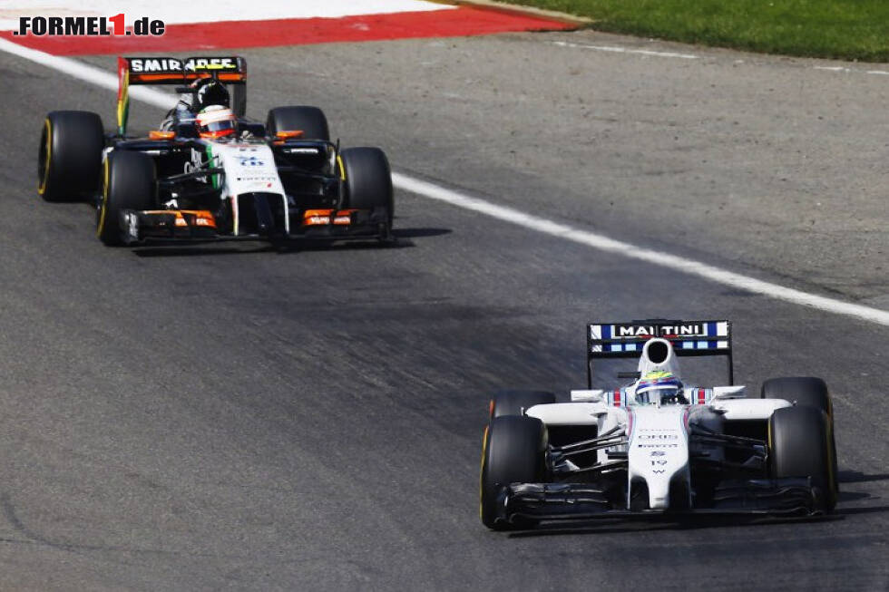 Foto zur News: Felipe Massa, Sergio Perez