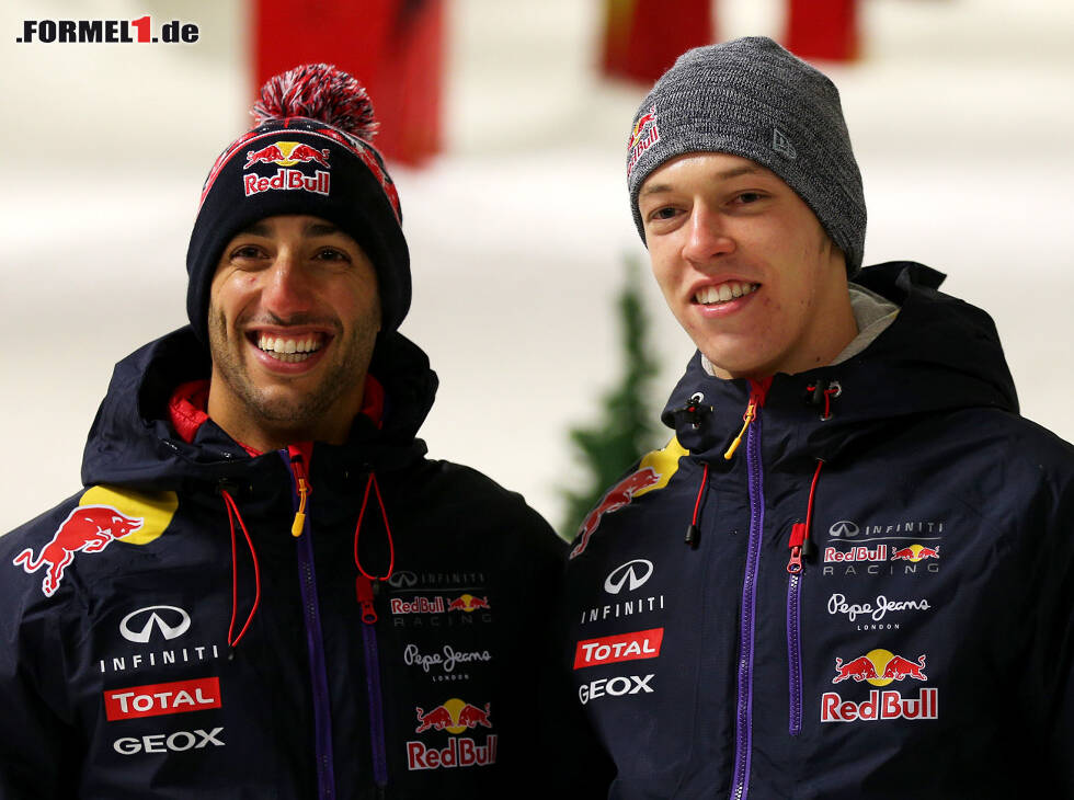 Foto zur News: Daniel Ricciardo, Daniil Kwjat