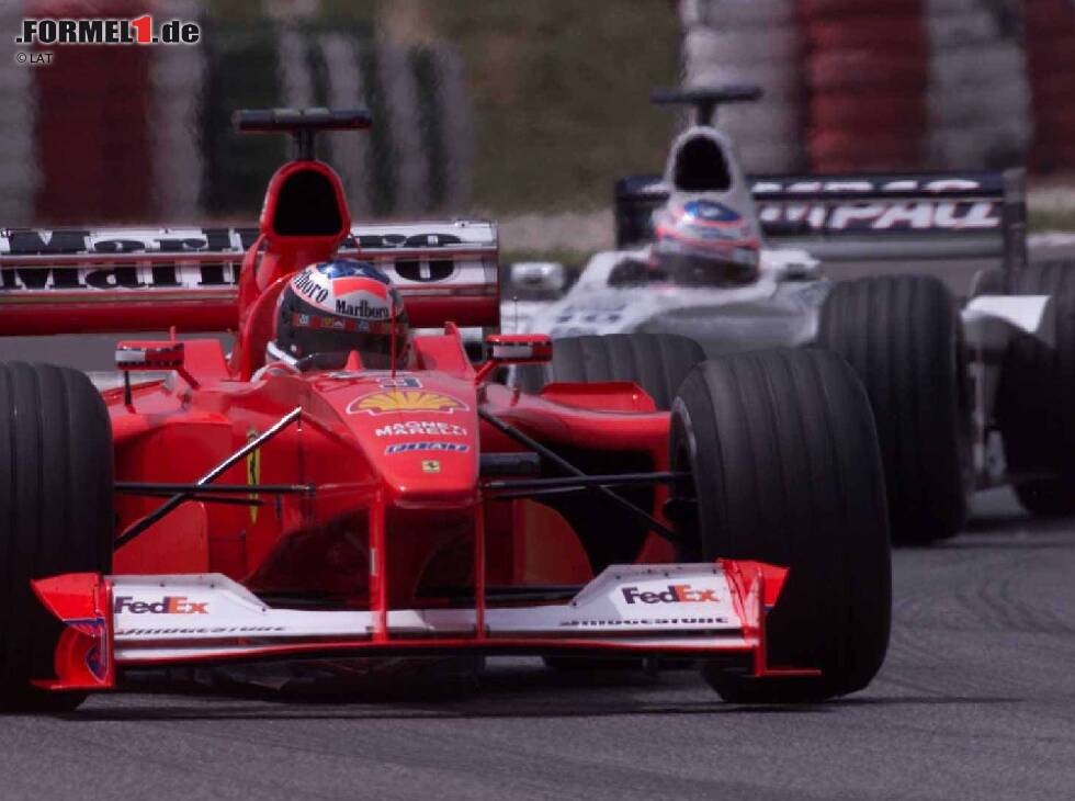 Foto zur News: Michael Schumacher, Jenson Button