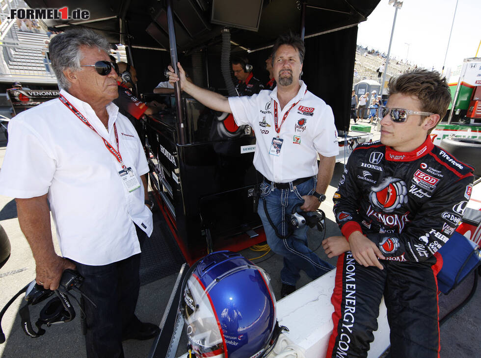 Foto zur News: Marco, Michael und Mario Andretti