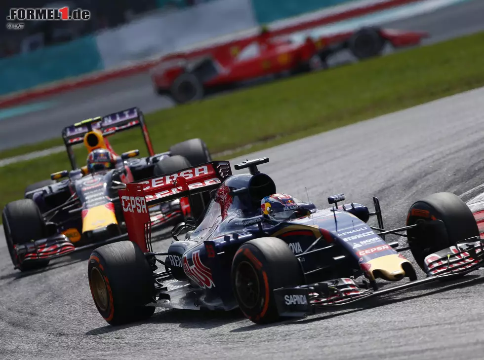 Foto zur News: Max Verstappen, Daniil Kwjat