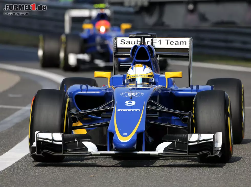 Marcus Ericsson, Felipe Nasr Foto zur News: Marcus Ericsson, Felipe Nasr