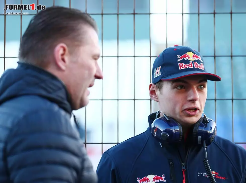 Max Verstappen, Jos Verstappen Foto zur News: Max Verstappen, Jos Verstappen