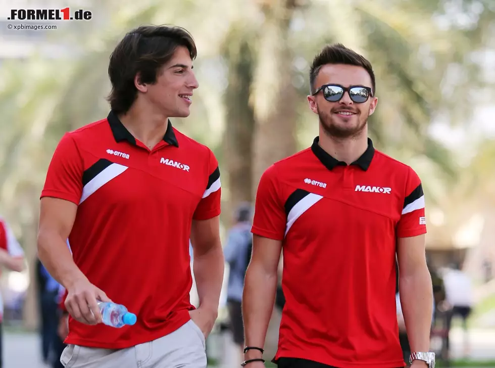 Roberto Merhi, Will Stevens Foto zur News: Roberto Merhi, Will Stevens