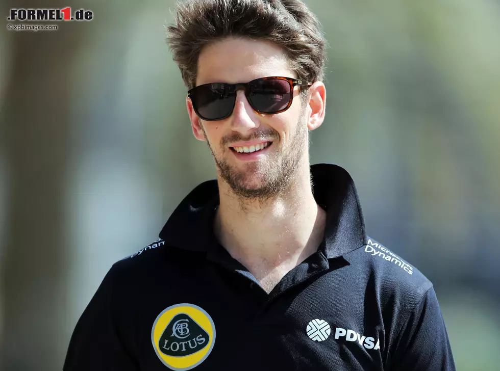 Foto zur News: Romain Grosjean