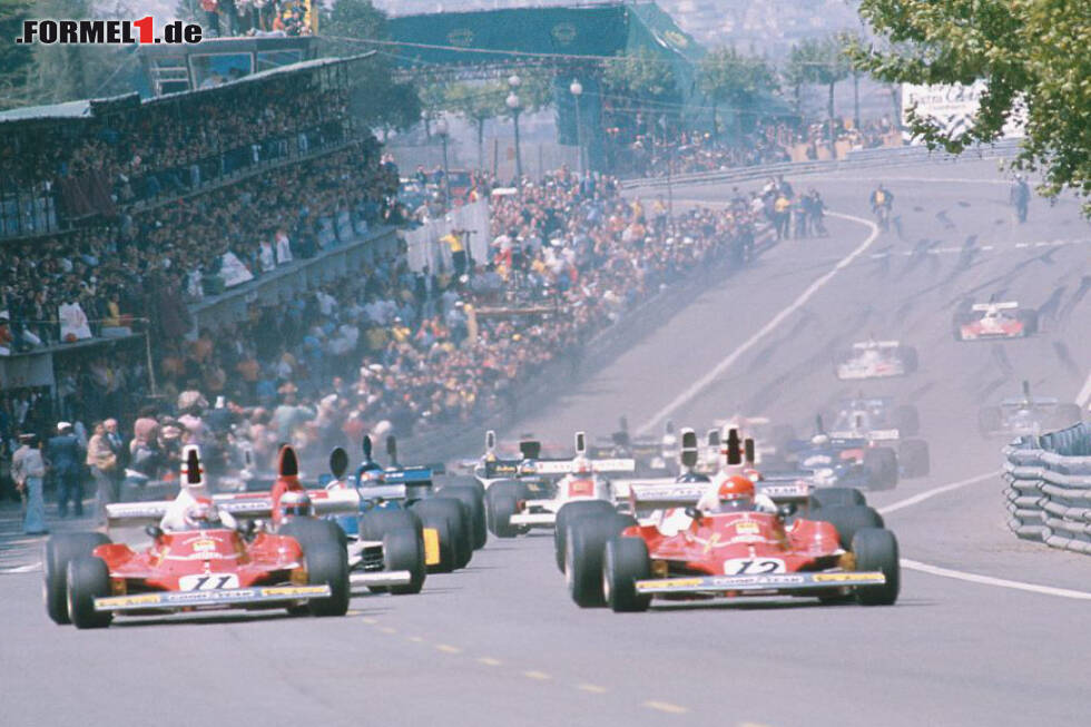 Foto zur News: Start zum tragischen Grand Prix von Spanien 1975 im Montjuich Park
