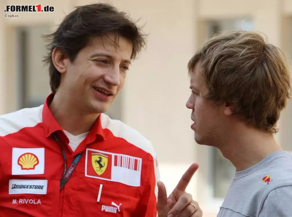 Foto zur News: Sebastian Vettel, Massimo Rivola