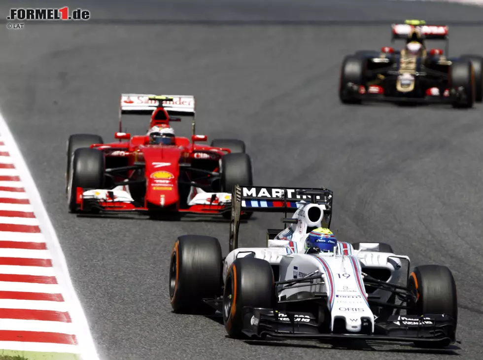 Foto zur News: Felipe Massa, Kimi Räikkönen