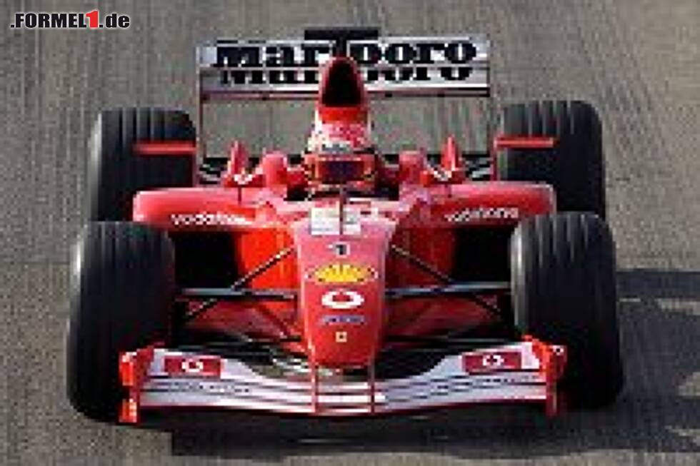 Foto zur News: Michael Schumacher im F2002