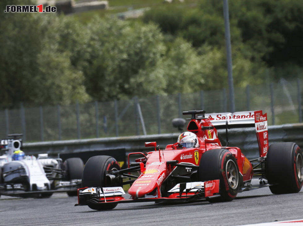 Foto zur News: Sebastian Vettel, Felipe Massa