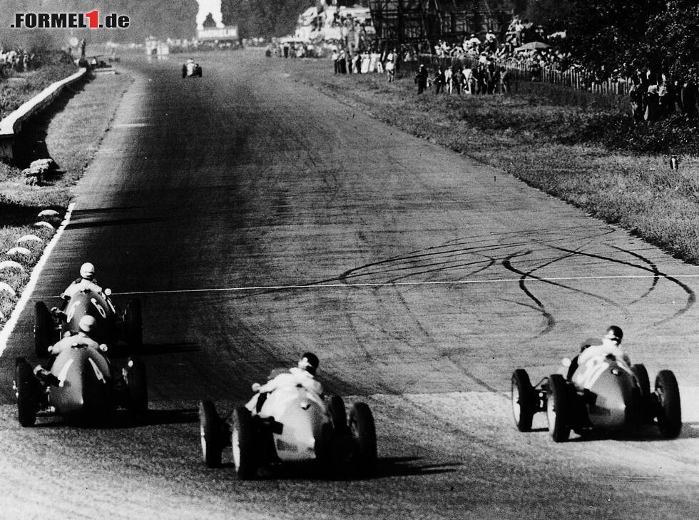 Foto zur News: Monza 1953, Juan-Manuel Fangio