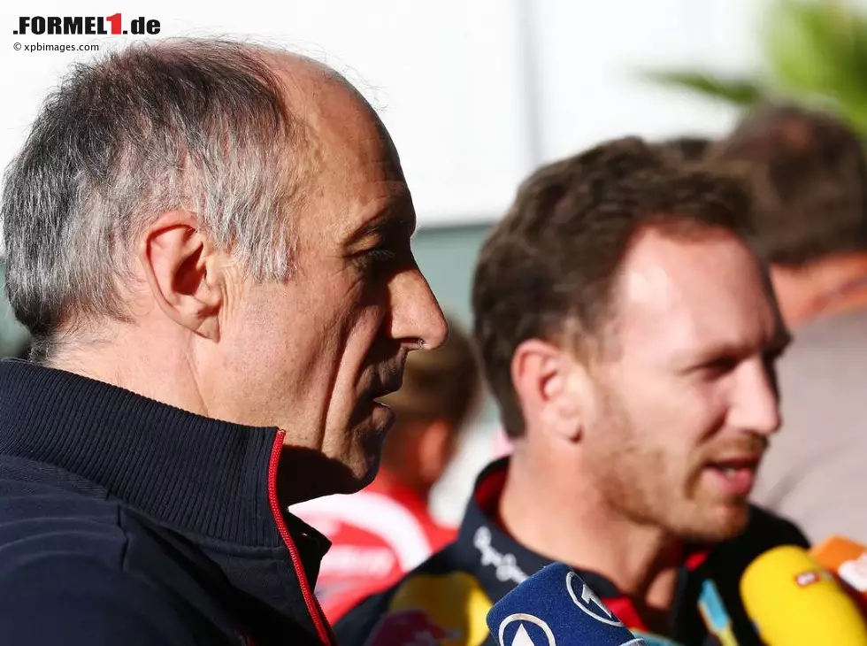 Franz Tost, Christian Horner Foto zur News: Franz Tost, Christian Horner