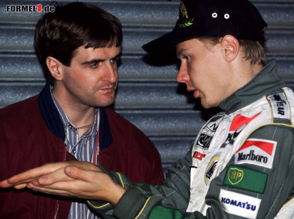 Foto zur News: 1991: Martin Donnelly und Mika Häkkinen