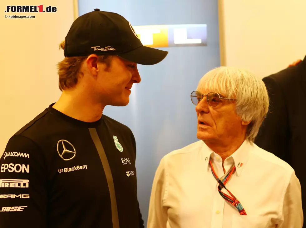 Nico Rosberg, Bernie Ecclestone Foto zur News: Nico Rosberg, Bernie Ecclestone