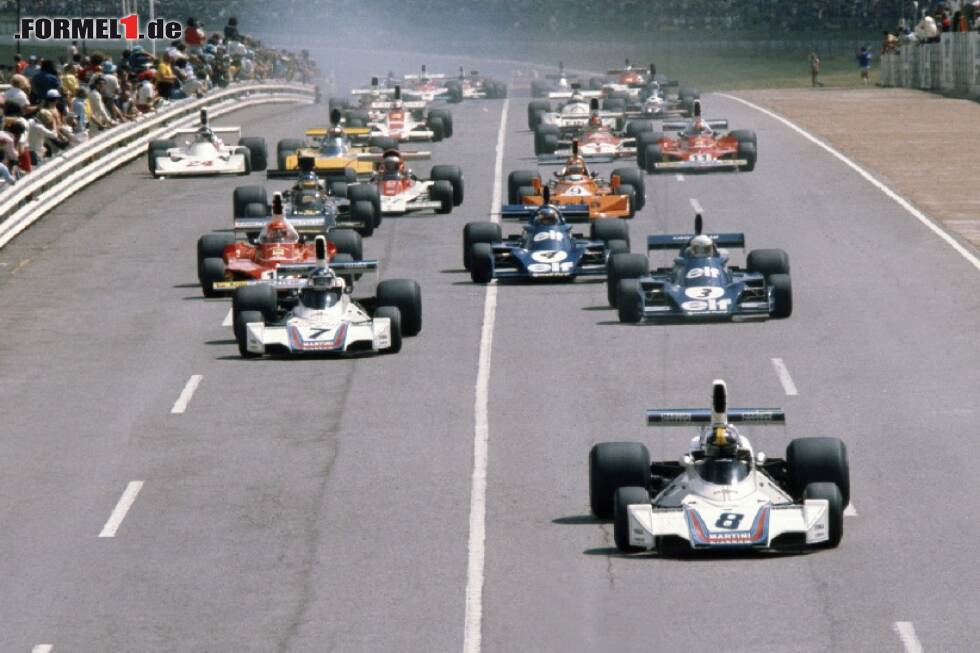 Foto zur News: Carlos Pace, Carlos Reutemann, Jody Scheckter, Patrick Depailler, Niki Lauda