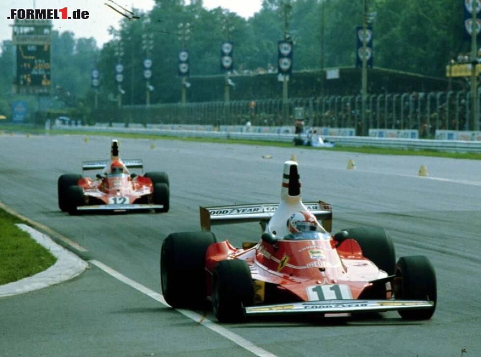 Foto zur News: Clay Regazzoni, Niki Lauda