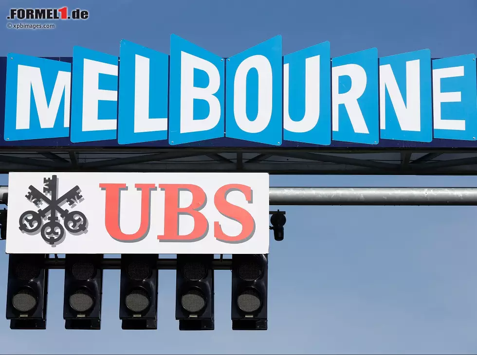 Foto zur News: Startampel in Melbourne