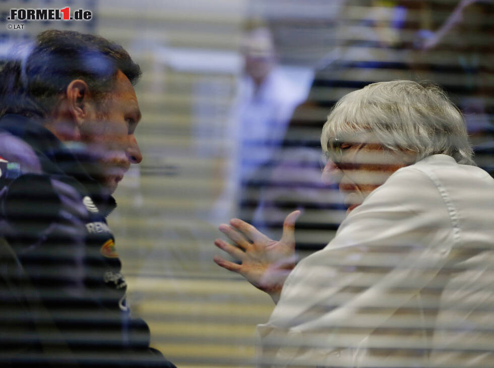 Foto zur News: Christian Horner, Bernie Ecclestone