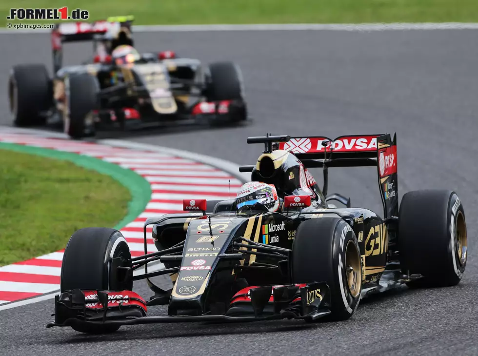 Romain Grosjean, Pastor Maldonado Foto zur News: Romain Grosjean, Pastor Maldonado