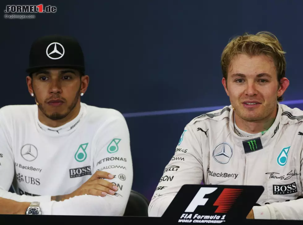 Lewis Hamilton, Nico Rosberg Foto zur News: Lewis Hamilton, Nico Rosberg